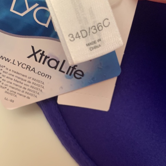 Blue Bikini Top 34D/36C - Picture 5 of 5